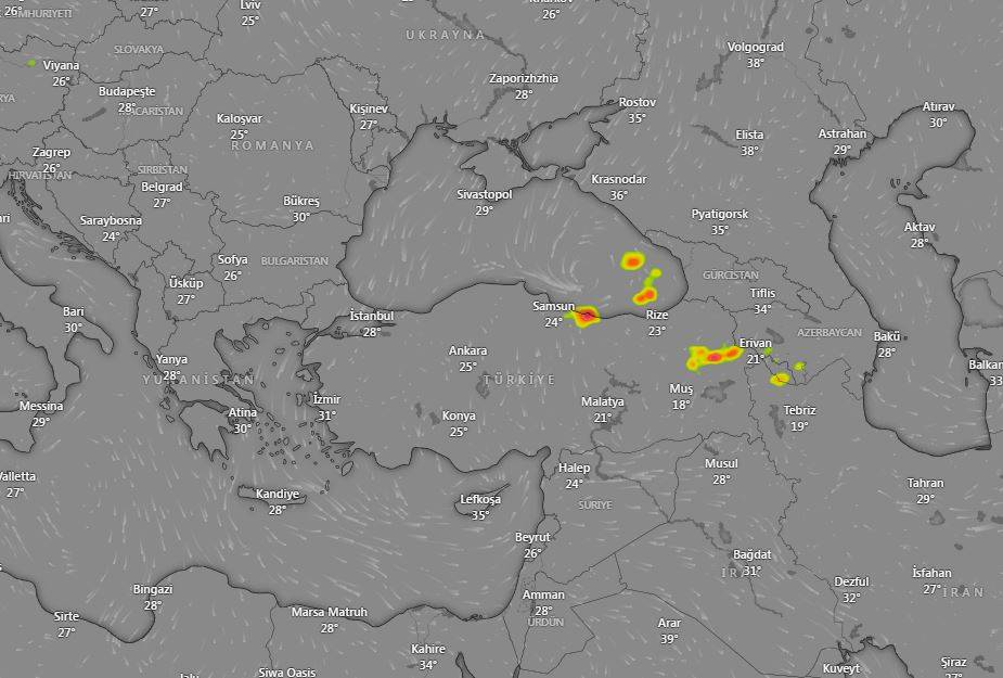 Sağanak geliyor! Meteoroloji saat verip 3 ile yeni uyarı yaptı 13